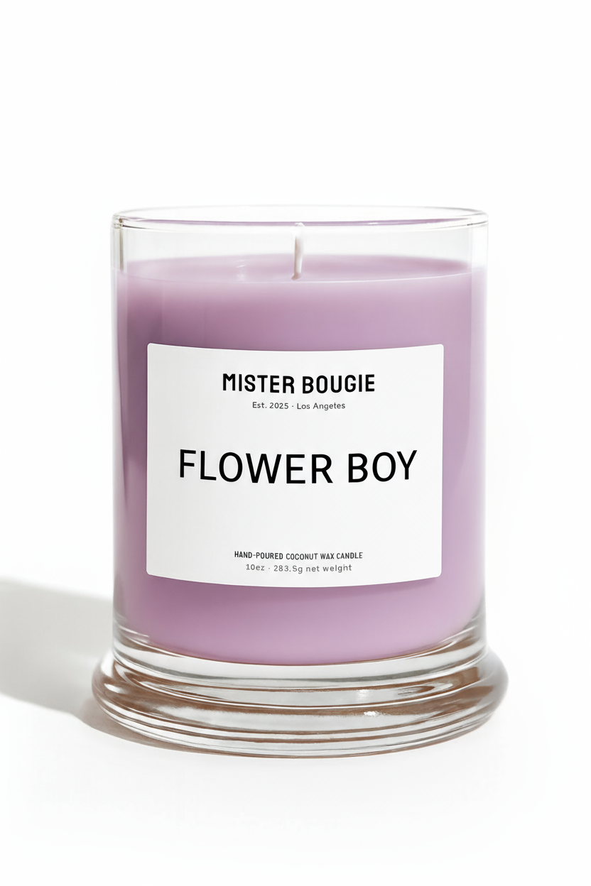 FLOWER BOY CANDLE
